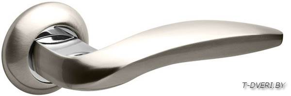 Ручка раздельная VITA RM SN/CP-3 матовый никель/хром (НОВИНКА) Производитель: FUARO (Китай)  Серия: RM